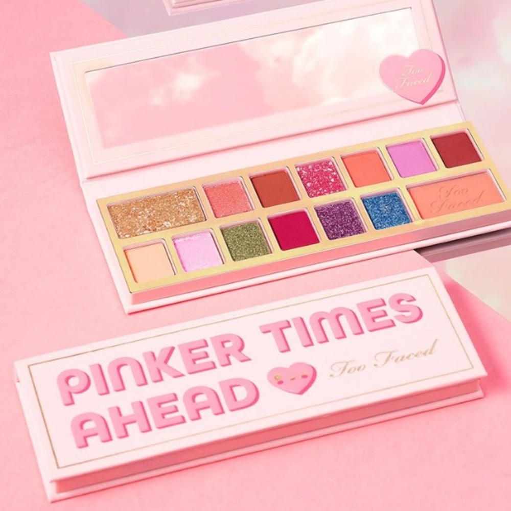 BNIB Too Faced Pinker Times Ahead shadow palette